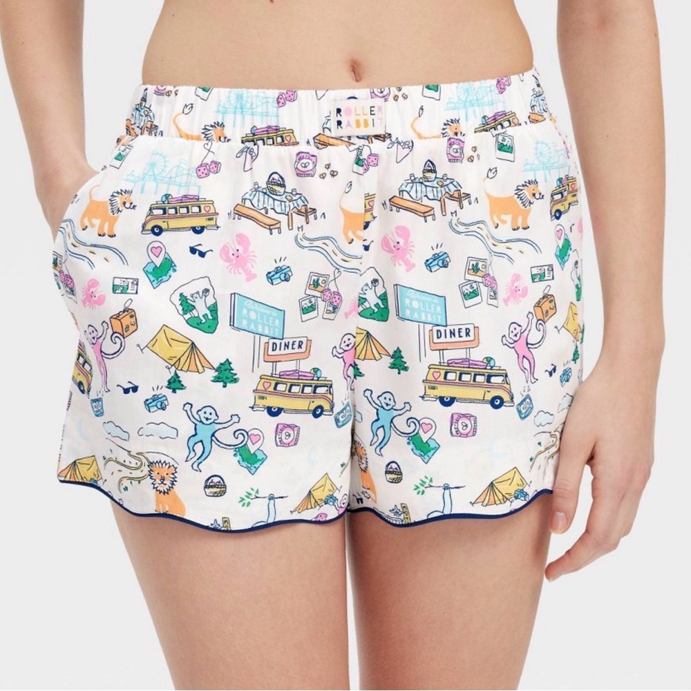 Roller Rabbit x Target Roadtrip Poplin Boxer Shorts